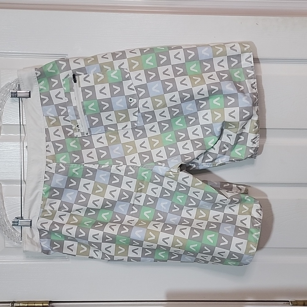 Rvca Multicolor Pattern Board Shorts - image 2